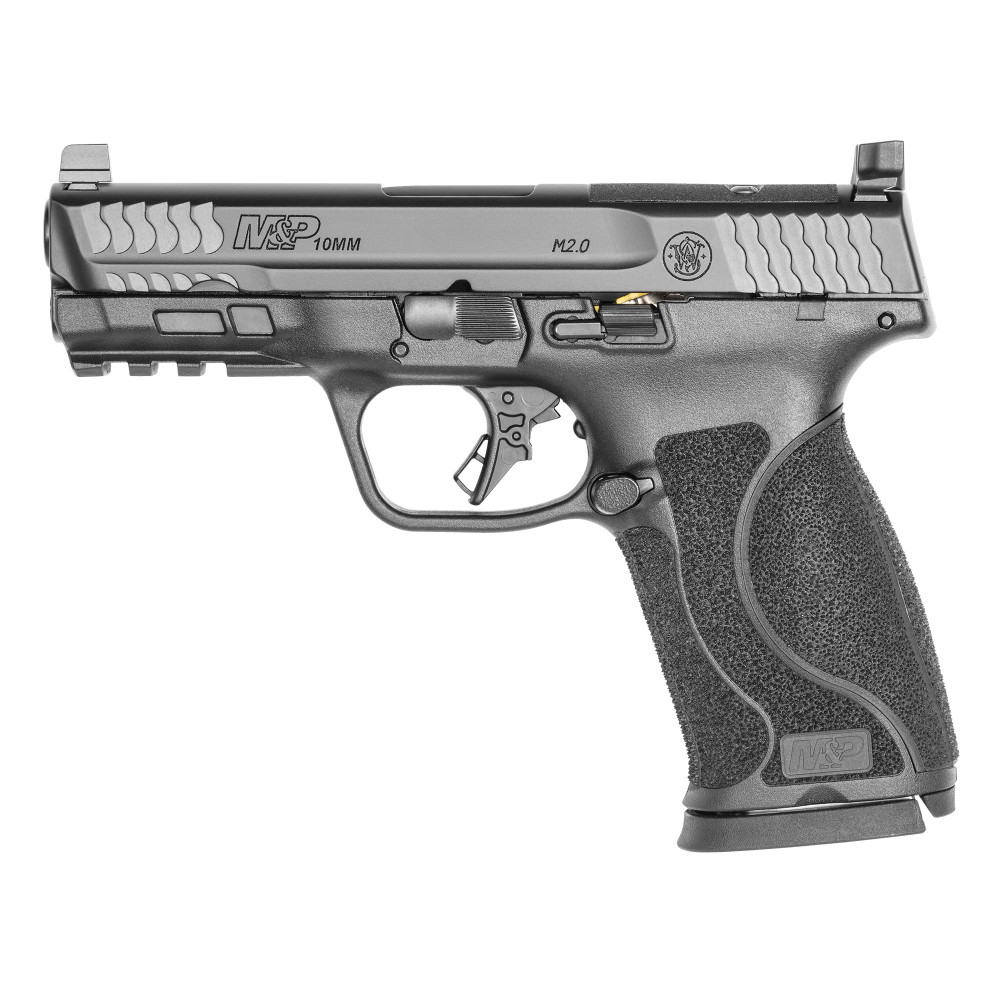 S&W M&P M2.0 10MM 4" 15RD NTS OR BLK