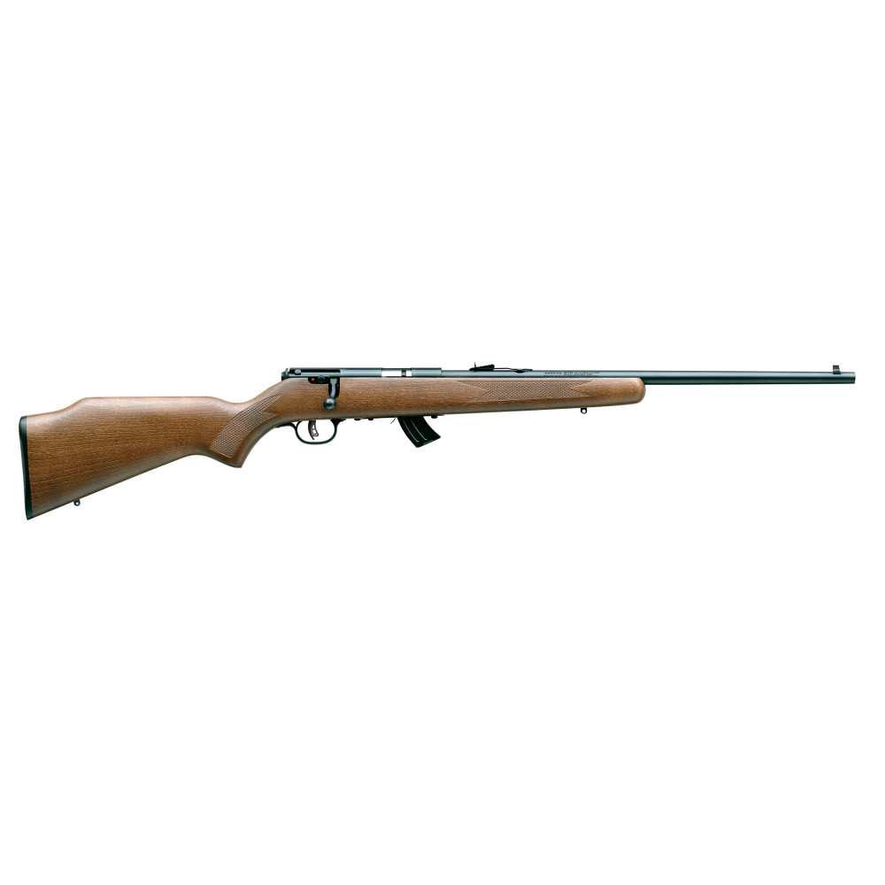 SAV MKII-GY 22LR 19" 10RD CMPT WOOD