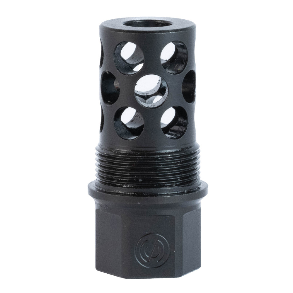 SCO THRD OVR MZZL BRK 1/2X28 .30 CAL