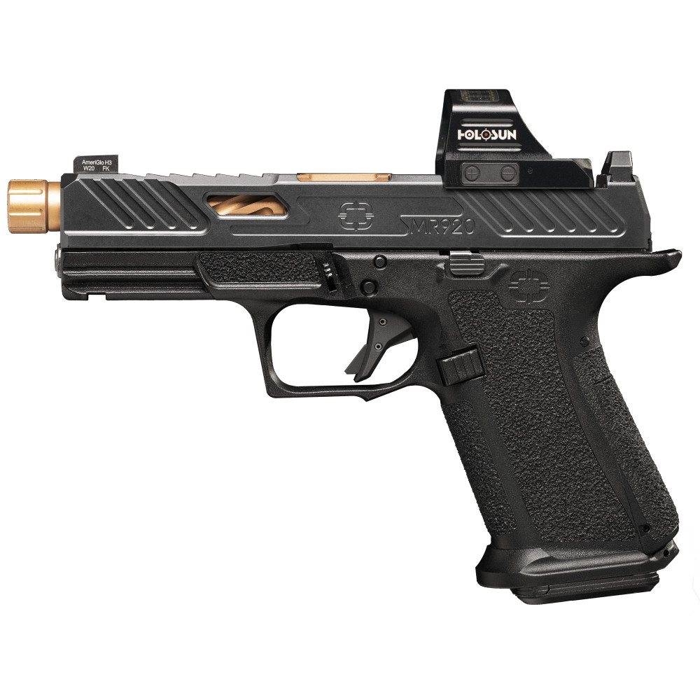 SHDW EL MR920 9MM 4.5" TB W/HOLO BLK