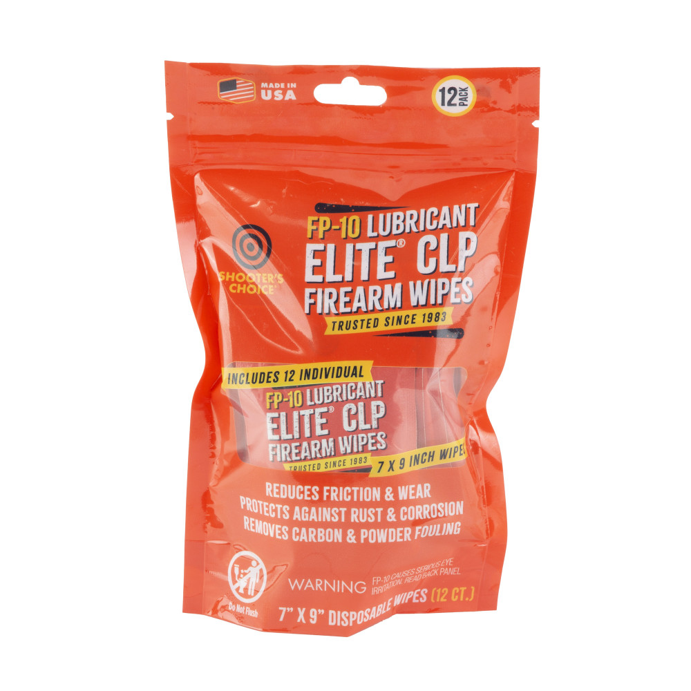 SHOOTERS CHOICE FP-10 WIPES 12PK