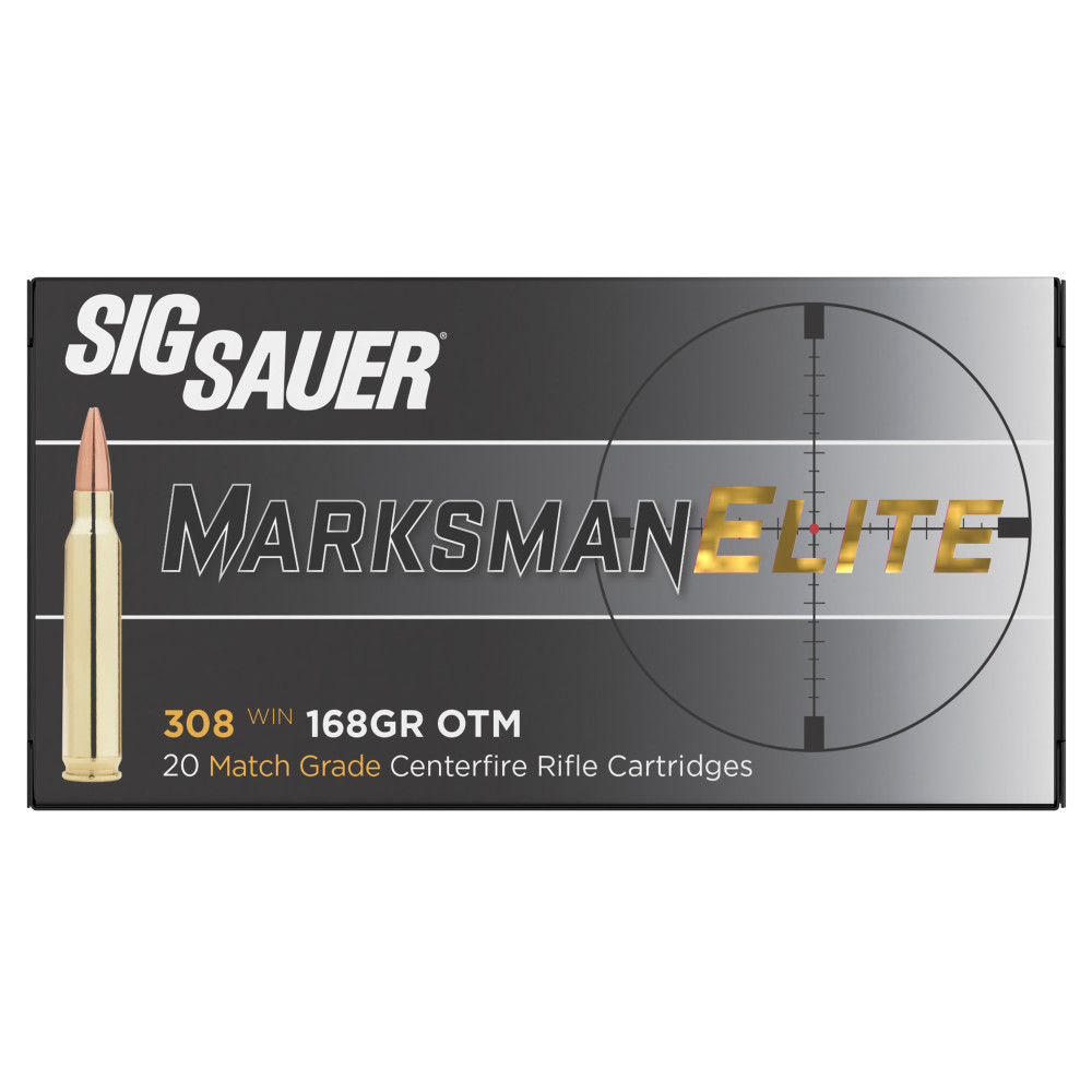SIG AMMO 308WIN 168GR OTM 20/200