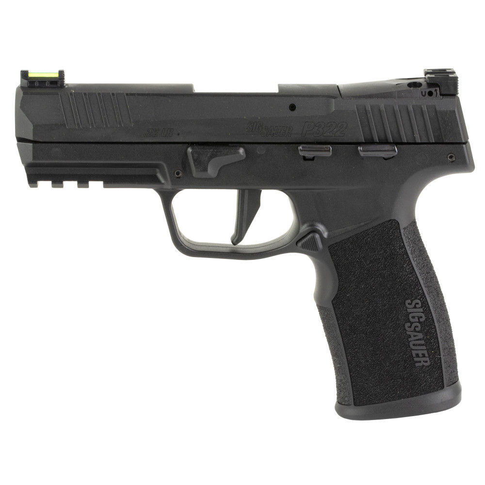 SIG P322 22LR 4" 10RD BLK MA COMP