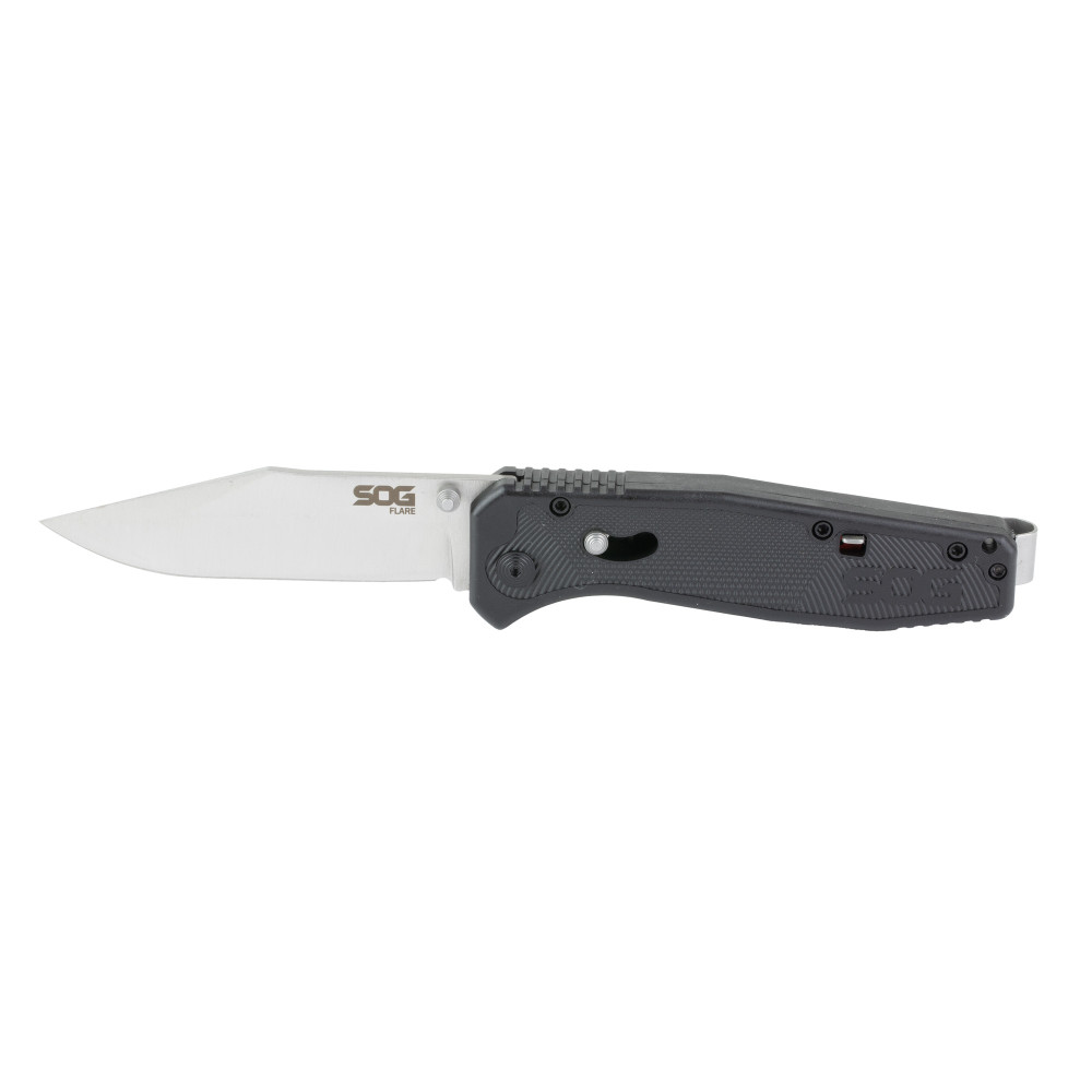 SOG FLARE SATIN STRAIGHT 3.5" BLK