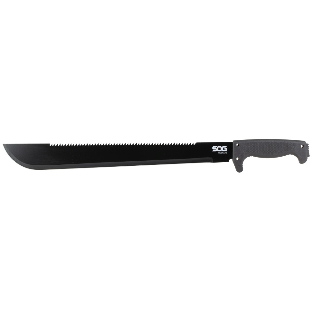 SOG SOGFARI MACHETE BLACK 18" W/STH