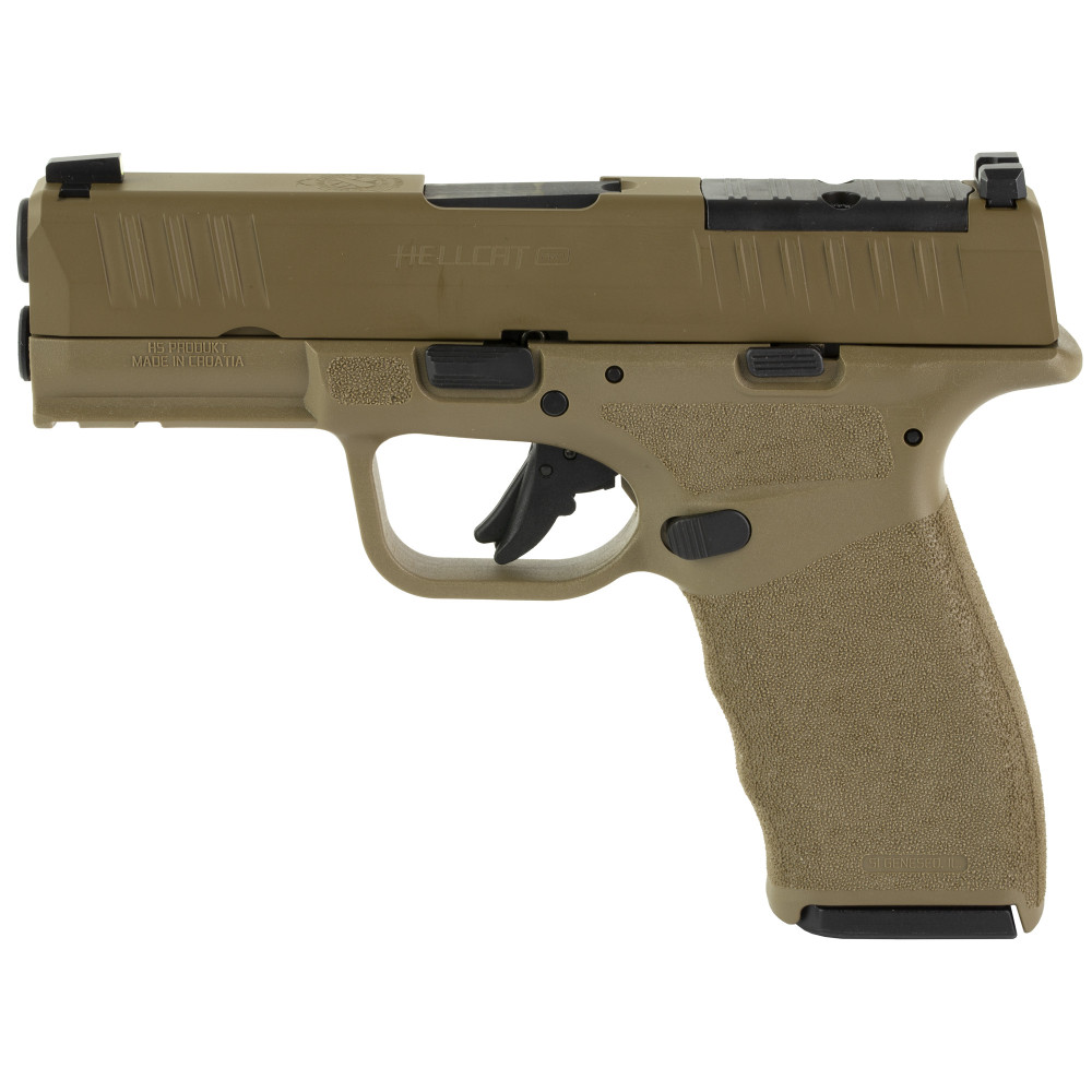SPRGFLD HELLCAT PRO 9MM 3.7 17RD FDE