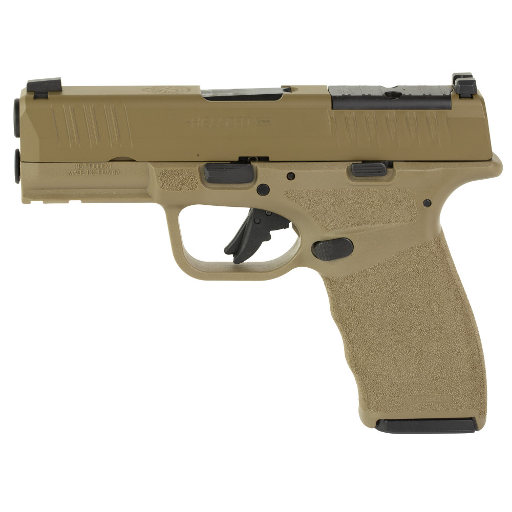 SPRGFLD HLLCT PRO 9MM 3.7" 17RD FDE