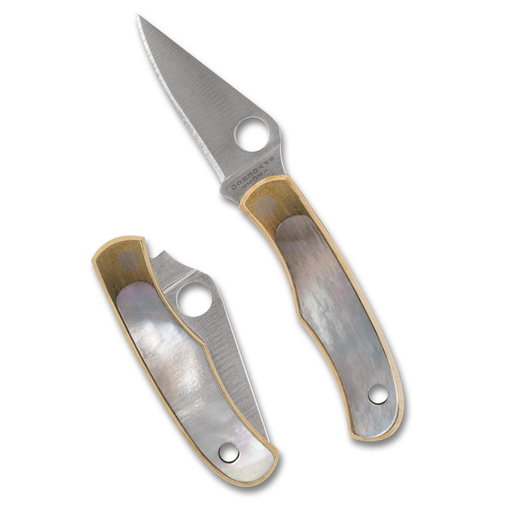 SPYDERCO BUG 1.25" NICK/SILV ABALONE