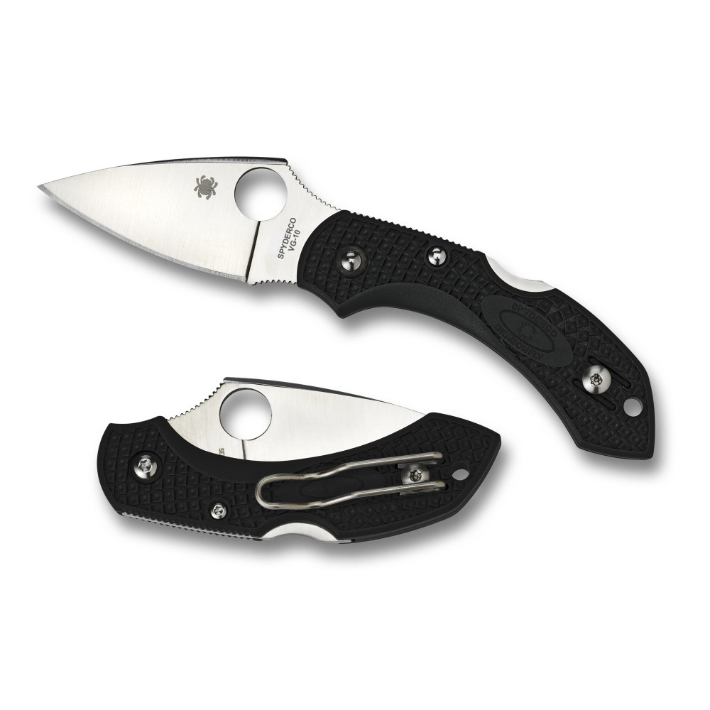 SPYDERCO DRAGONFLY2 BLACK FRN PLAIN