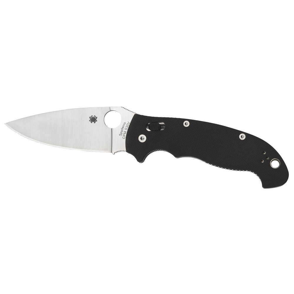 SPYDERCO MANIX 2 XL BLK G10 PLNEDGE