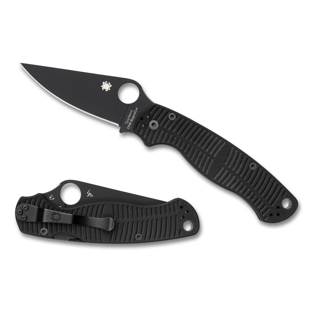SPYDERCO PARA MILITARY 2 SALT BLK
