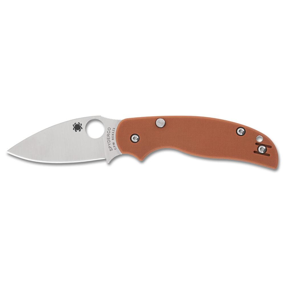 SPYDERCO SAGE 6 CPM REX 121 3" ORNG