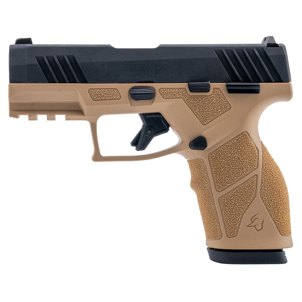 TAURUS GX2 9MM 3.38" 13RD TAN/BLK MS