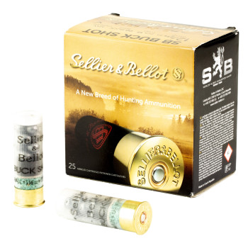 S&B 12GA 2.75 1.25OZ 00 12PEL 25/250