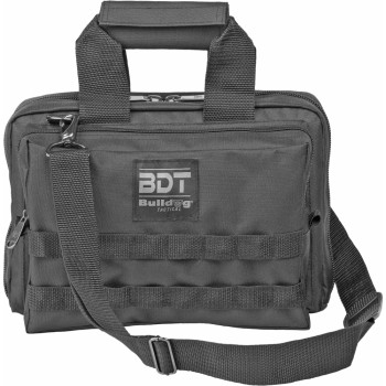 BULLDOG DLX 2 PISTOL RANGE BAG BLK