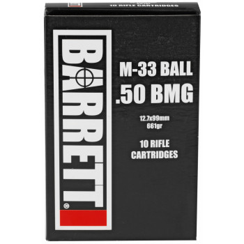 BARRETT 50BMG 661GR M33 10RD/BX