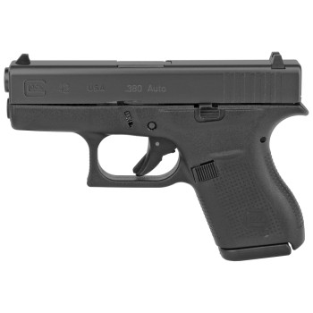GLOCK 42 380ACP BLK 6RD