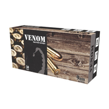 MAXIM VENOM 9MM 124GR FMJ 50/1000