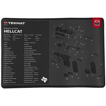 TEKMAT PISTOL MAT SPRNGFLD HELLCAT