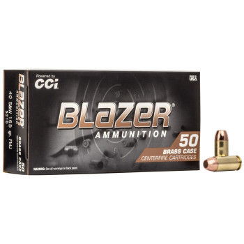 BLAZER BRASS 40SW 165FMJ 50/1000
