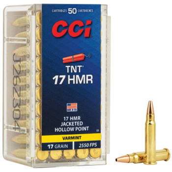 CCI 17HMR 17GR TNT HP 50/2000
