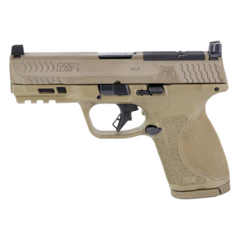 S&W M&P 2.0 9MM 4" 15RD NTS OR FDE