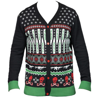 MAGPUL UGLY CHRISTMAS SWEATER BLK SM