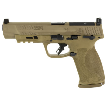 S&W M&P 2.0 9MM 5" 17RD FDE TS OR