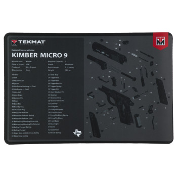TEKMAT PSTL MAT FOR KIMBER MICRO 9