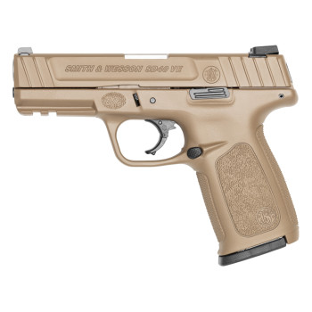 S&W SD40VE 40S&W 4" 14RD FDE SLD/FRM