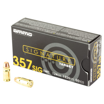 AMMO INC 357 SIG 124GR TMC 50/1000