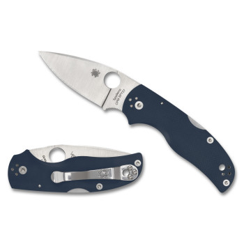 SPYDERCO NATIVE 5 G-10 2.95" BLUE