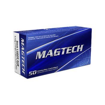 MAGTECH 9MM 147GR FMJ SUB 50/1000