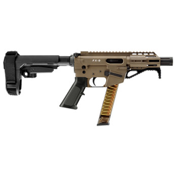 FRD ORD FX9 SBA3 9MM 4" 31RD FDE