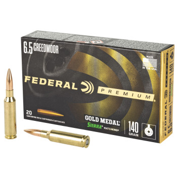 FED GOLD MDL 6.5CREED 140GR SMK 20/2