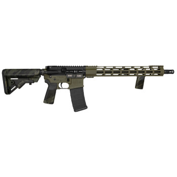 DBF DB15 30BLK 16" OD MULTICAM 30RD