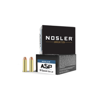 NOSLER ASP 38 SPCL 125GR JHP 20/200