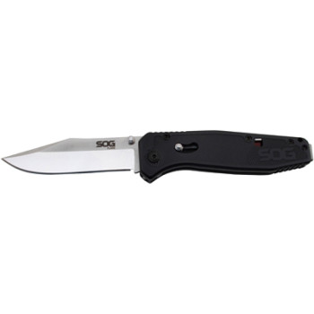 SOG FLARE SATIN STRAIGHT 3.5" BLK