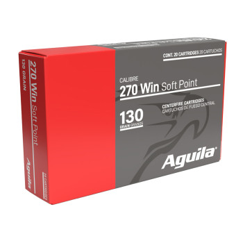 AGUILA 270 WIN 130GR SP 20/200