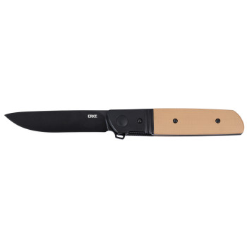 CRKT BAMBOOZLED 3.34" PLAIN BROWN