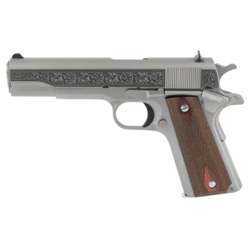 COLT 1911C GOVT 45ACP 5" STS ENGRAVD