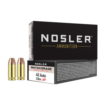 NOSLER ASP 45ACP 230GR JHP 50/500
