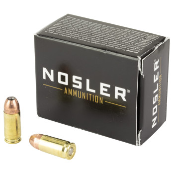 NOSLER ASP 9MM 115GR HG JHP 20/400