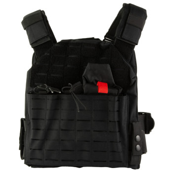 NCSTAR LSR PLATE CARRIER MED-2XL BLK