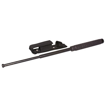 PS EXP BATON 21" RUBBER HANDLE BLK