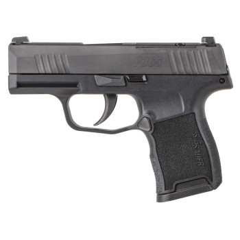 SIG P365 380ACP 3.1" 10RD BLK NS