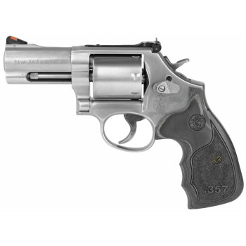 S&W 686 PLUS DLX 357 3" STS 7RD WD
