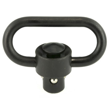 UTG BUTTON QD SLING SWIVEL 1.38" BLK