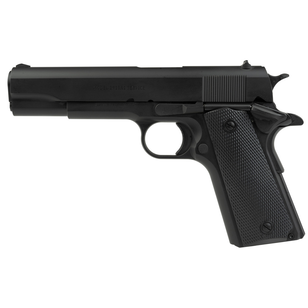 TISAS 1911A1 SERVICE 45ACP 5" 7RD BL