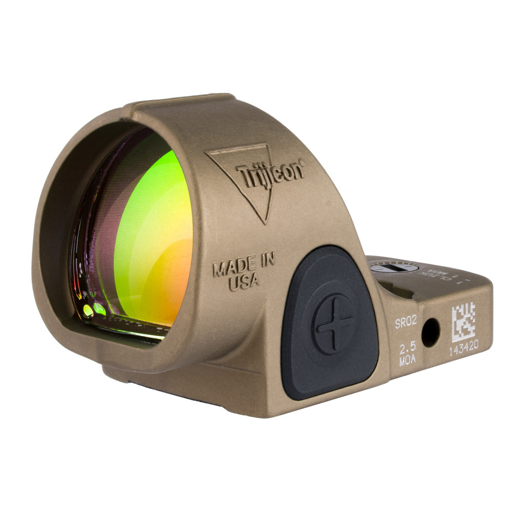 TRIJICON SRO 1MOA RED DOT COY BRN